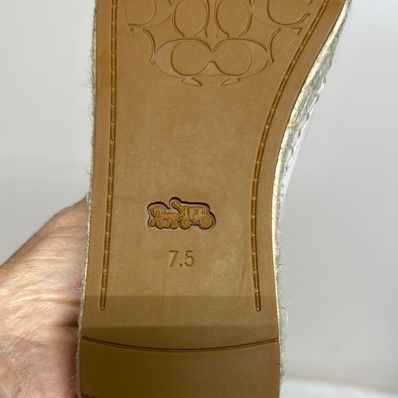 Coach Pink and White Leather Sneakers Never Wore (see photos) - Picture 10 of 16